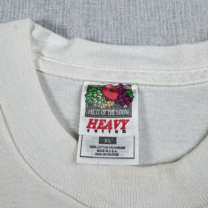 90s 企業T エロT コンドーム プロモT USA製 lifestyles condoms 白 XL Tシャツ co-x-2505-012