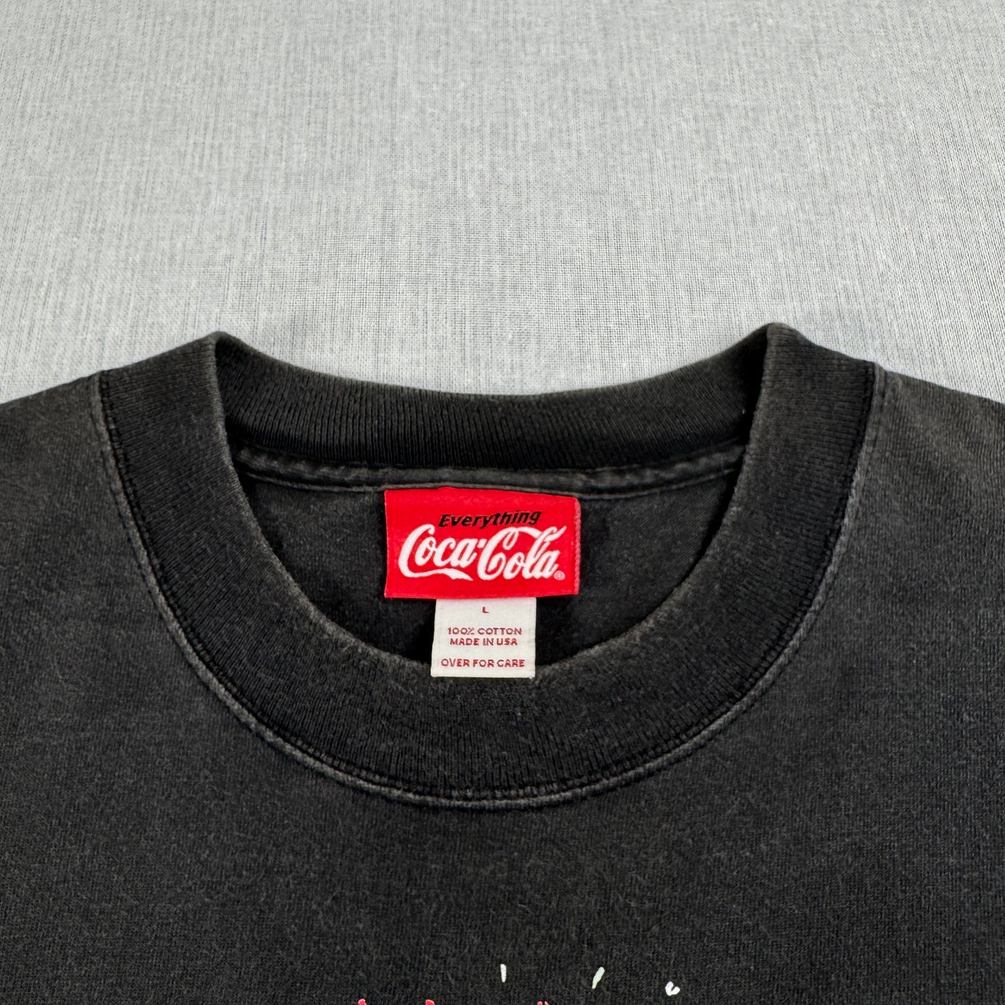 90s コカコーラ 企業T プロモT Tシャツ USA製 ニューヨーク 黒 coke co-x-2505-013
