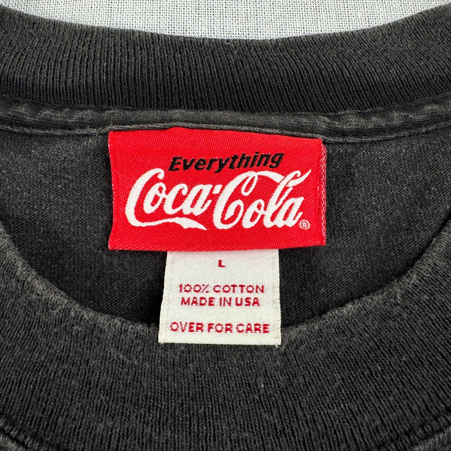 90s コカコーラ 企業T プロモT Tシャツ USA製 ニューヨーク 黒 coke co-x-2505-013