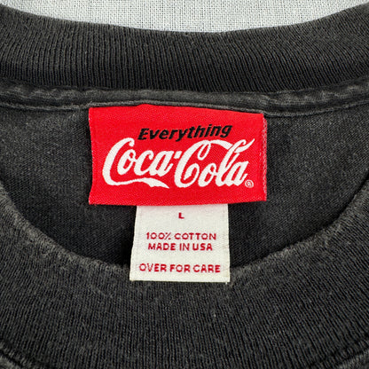 90s コカコーラ 企業T プロモT Tシャツ USA製 ニューヨーク 黒 coke co-x-2505-013