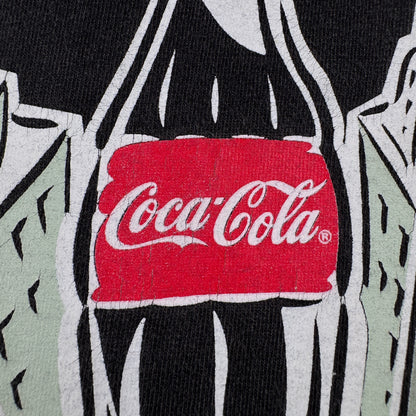 90s コカコーラ 企業T プロモT Tシャツ USA製 ニューヨーク 黒 coke co-x-2505-013