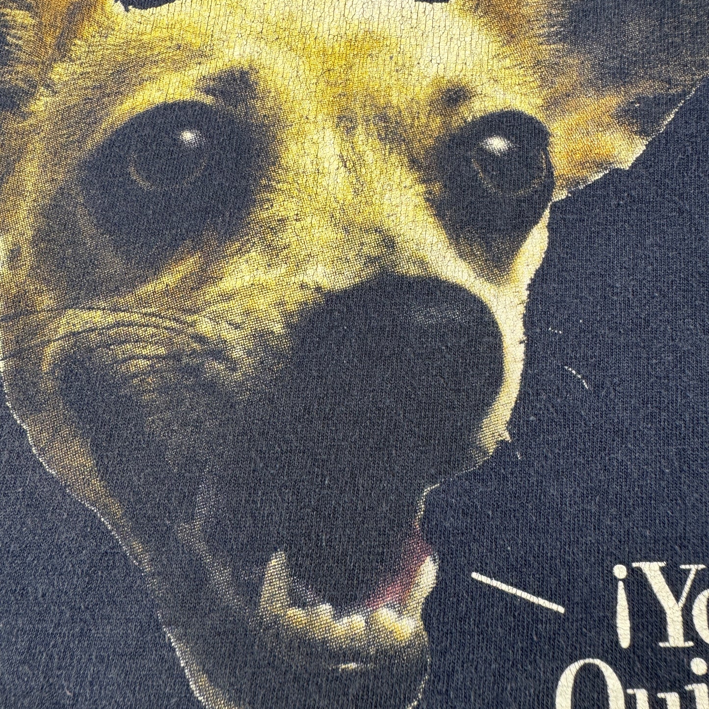 90s タコベル TACOBELL タコス プロモT 企業T Tシャツ 犬 チワワ ネイビー 1998 co-x-2505-014