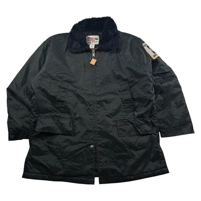 ヴィンテージ  セキュリティジャケット ワークジャケット ナイロン XL ja-u-2505-016