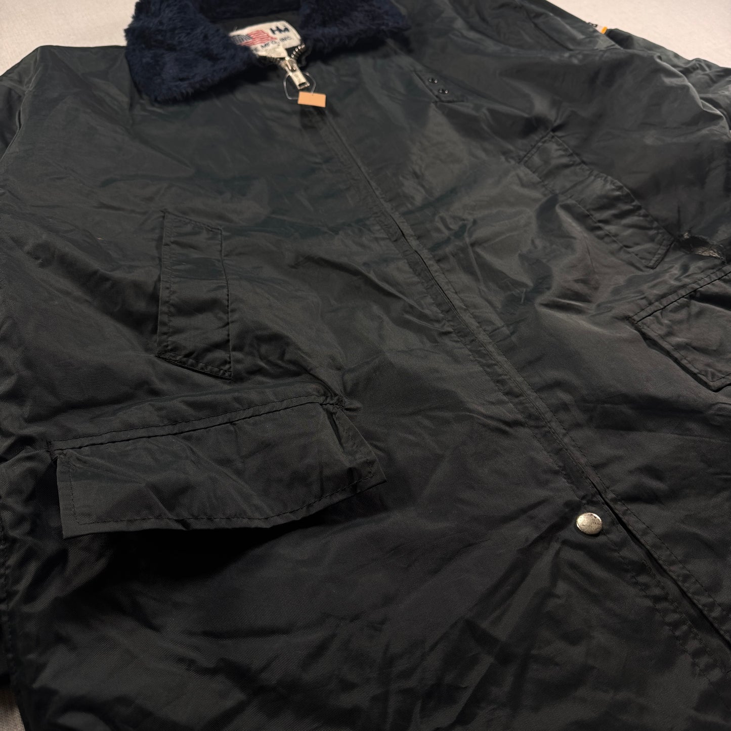 ヴィンテージ  セキュリティジャケット ワークジャケット ナイロン XL ja-u-2505-016