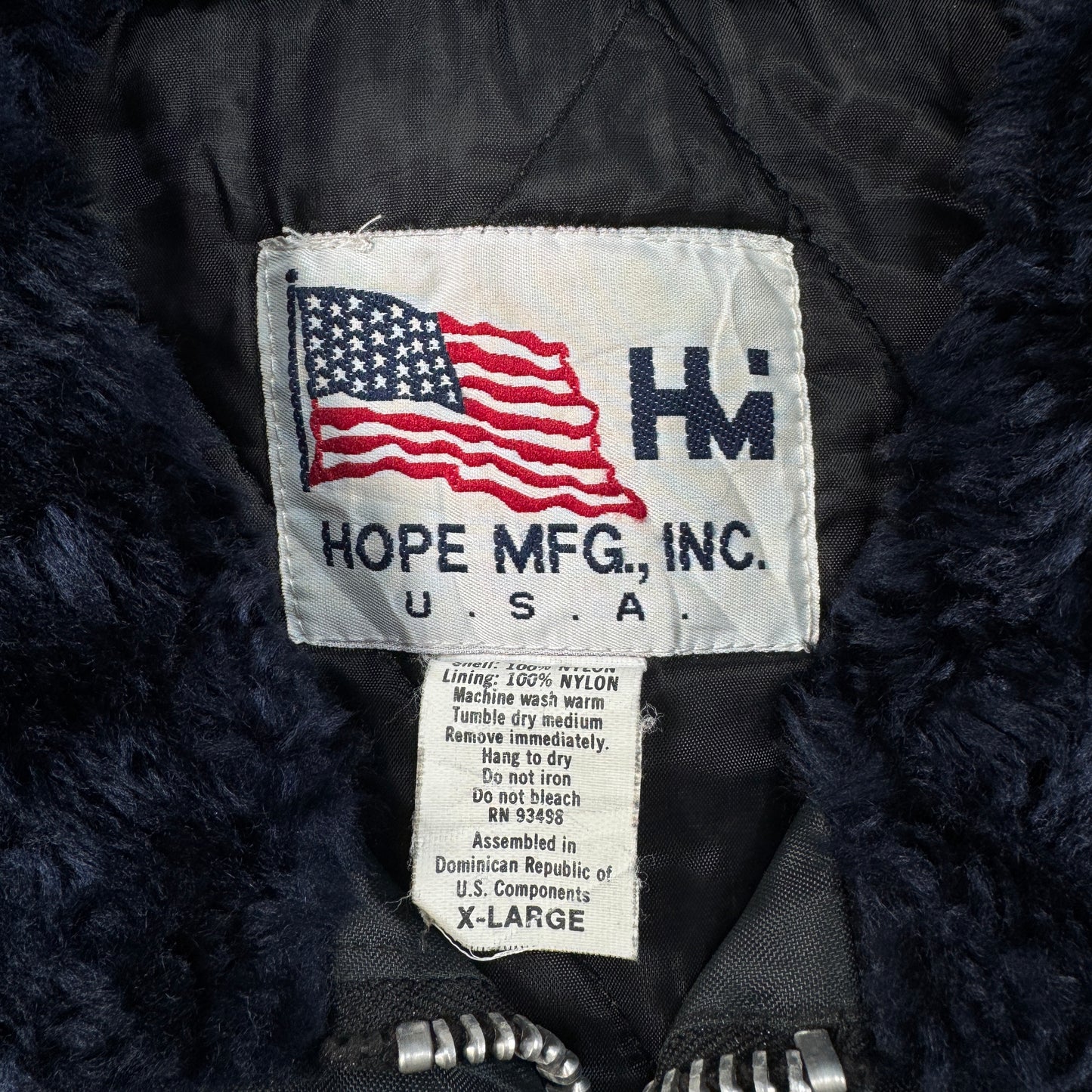 ヴィンテージ  セキュリティジャケット ワークジャケット ナイロン XL ja-u-2505-016