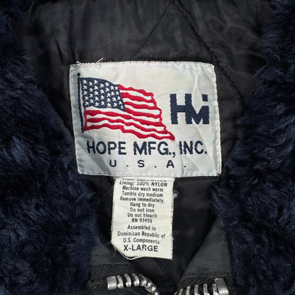 ヴィンテージ  セキュリティジャケット ワークジャケット ナイロン XL ja-u-2505-016