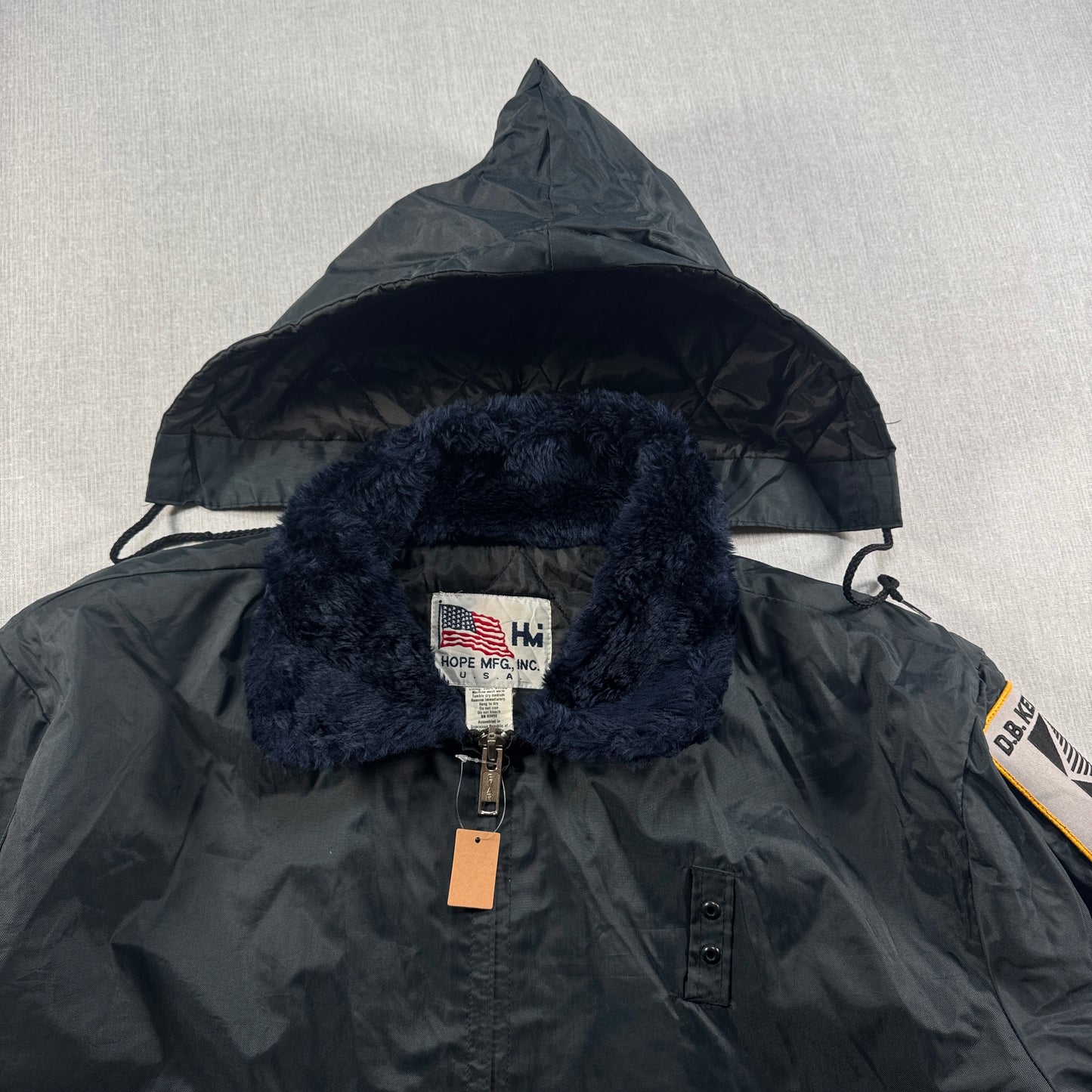 ヴィンテージ  セキュリティジャケット ワークジャケット ナイロン XL ja-u-2505-016