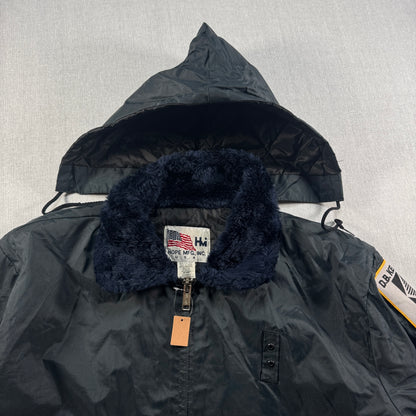 ヴィンテージ  セキュリティジャケット ワークジャケット ナイロン XL ja-u-2505-016