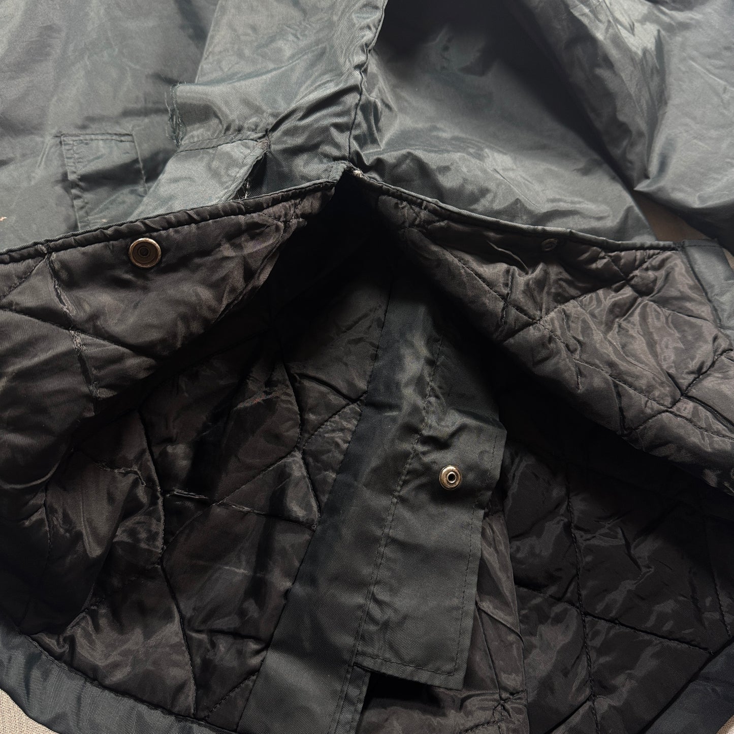 ヴィンテージ  セキュリティジャケット ワークジャケット ナイロン XL ja-u-2505-016