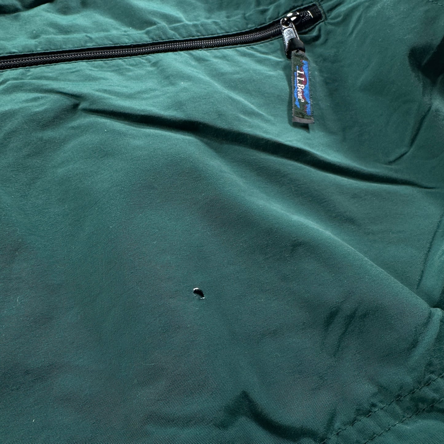 80s LLBean ナイロン アノラックパーカー グリーン M ja-u-2505-024