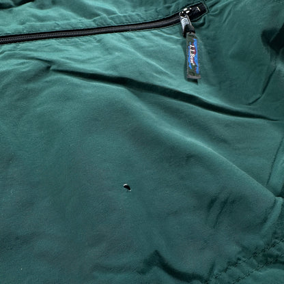 80s LLBean ナイロン アノラックパーカー グリーン M ja-u-2505-024