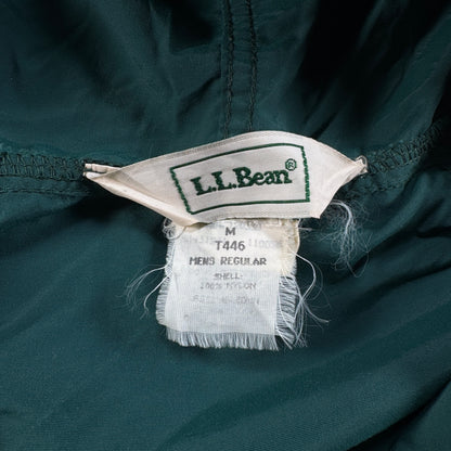80s LLBean ナイロン アノラックパーカー グリーン M ja-u-2505-024