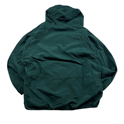 80s LLBean ナイロン アノラックパーカー グリーン M ja-u-2505-024