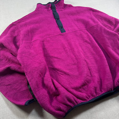 90s スナップT USA製 スポーツマスター POLARTEC フリース パープル M ja-u-2505-025