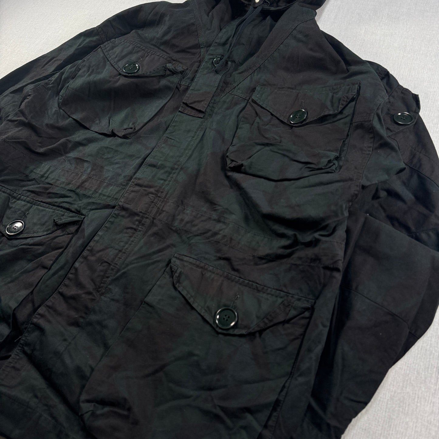 イギリス軍 SAS フィールドジャケット スモックパーカー リップストップ 迷彩 ja-u-2505-026