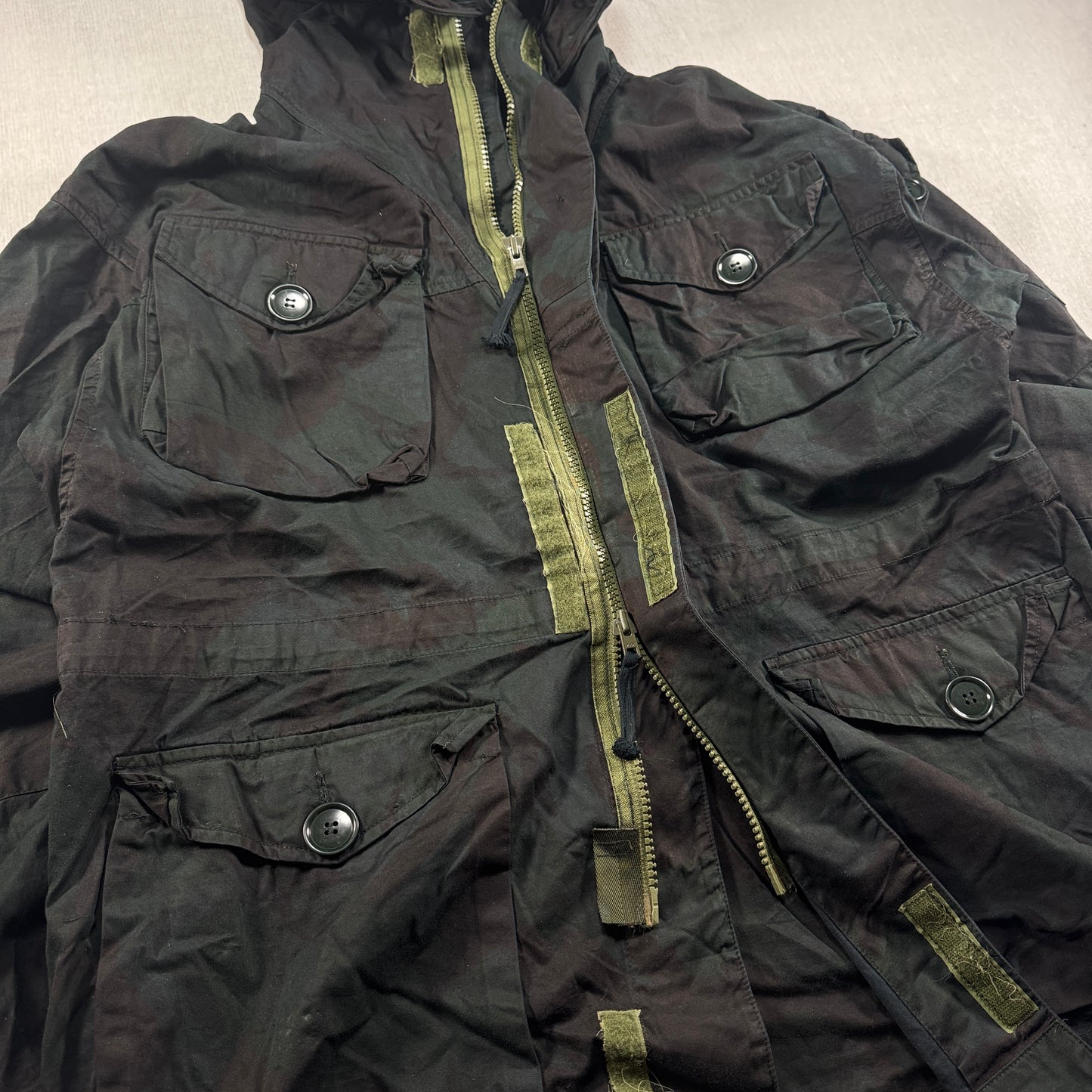 イギリス軍 SAS フィールドジャケット スモックパーカー リップストップ 迷彩 ja-u-2505-026