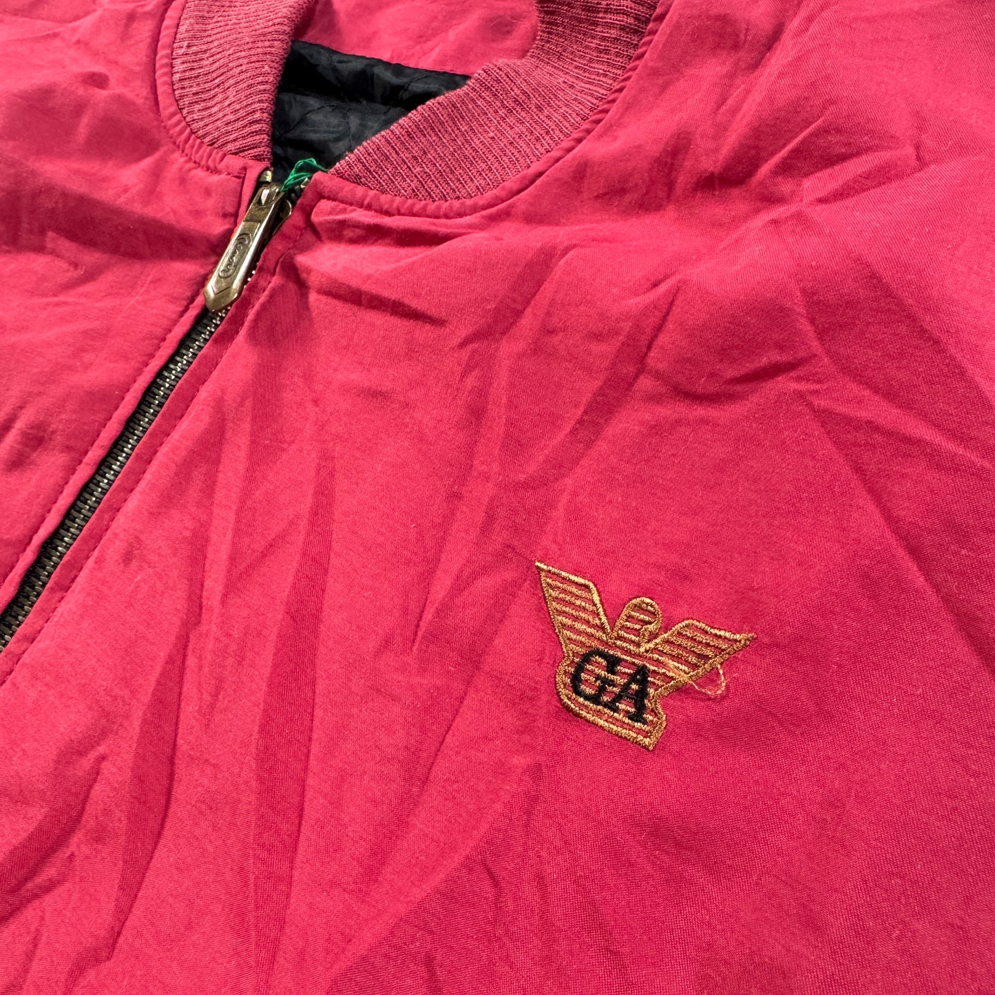 ジョルジオ アルマーニ MA1 ボンバージャケット ミリタリー ビンテージ ja-u-2505-029