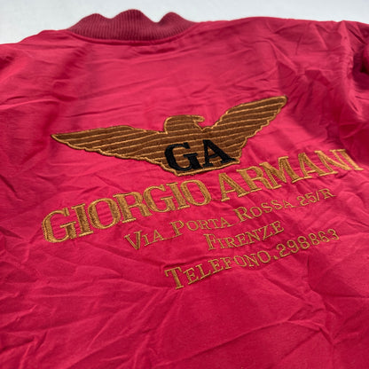 ジョルジオ アルマーニ MA1 ボンバージャケット ミリタリー ビンテージ ja-u-2505-029