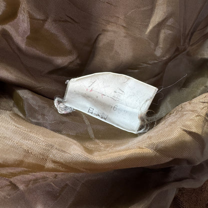 ビンテージ ペイズリー 花柄 ジャケット ブラウン 日本製 ja-u-2505-032