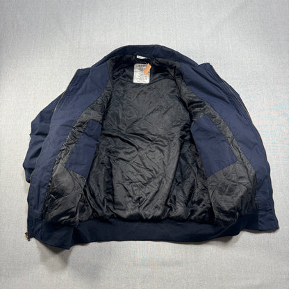 90s U.S.NAVY ユーティリティジャケット ネイビー 米軍 ミリタリー ja-u-2505-033
