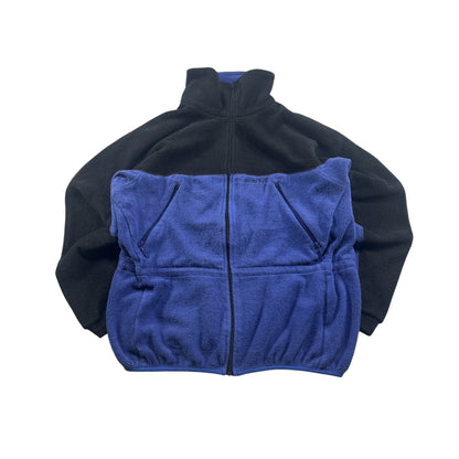 モンベル montbell フリース polartec ポーラテック 日本製 青 M ja-u-2505-035