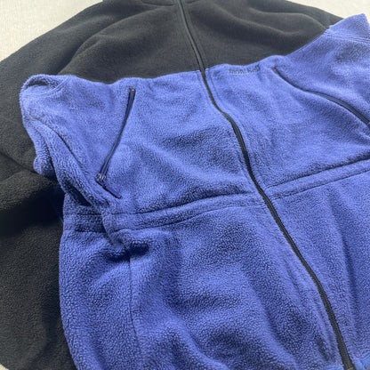 モンベル montbell フリース polartec ポーラテック 日本製 青 M ja-u-2505-035