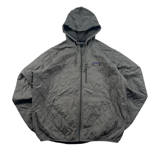 パタゴニア Patagonia ダイヤモンドキルトボマーフーディー グレー ja-u-2505-036