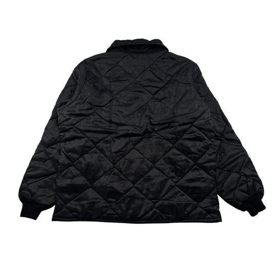 70s 80s キルティング ジャケット key imperial us army ジャケット 黒 ja-u-2505-037