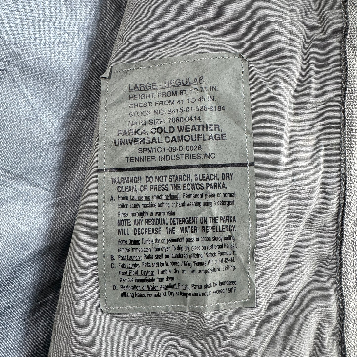 U.S.Army ECWCS Gen2 GORE-TEX PARKA デジカモ ja-u-2505-049