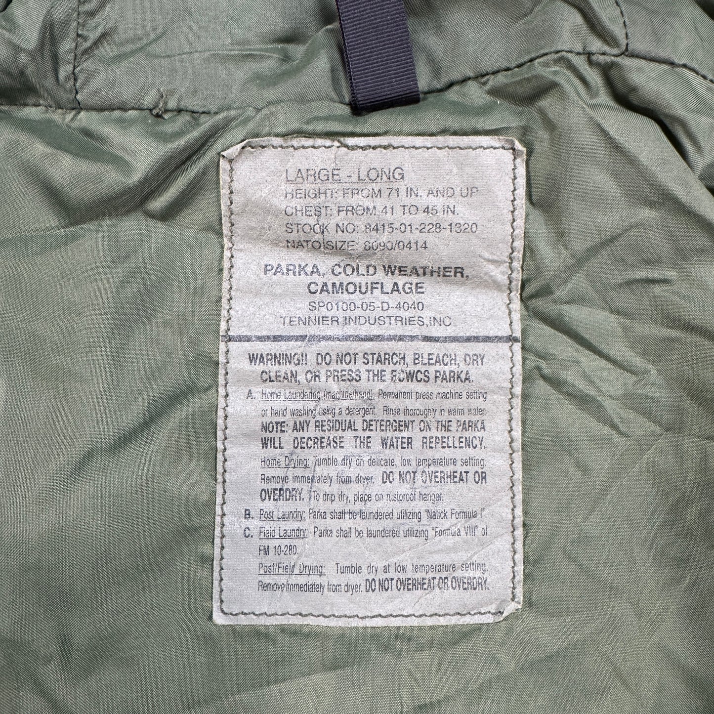U.S.Army ECWCS Gen1 GORE-TEX PARKA ウッドランドカモ ja-u-2505-051