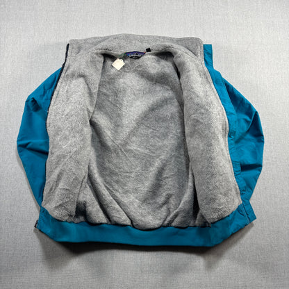 80s USA製 patagonia シェルドシンチラ 三角タグ 水色 ターコイズ ja-u-2505-055