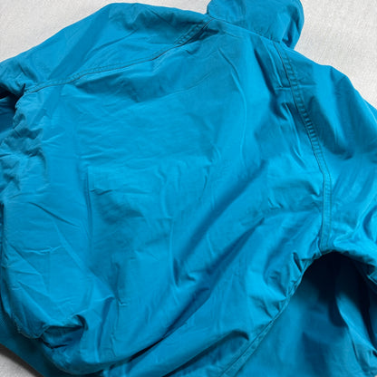 80s USA製 patagonia シェルドシンチラ 三角タグ 水色 ターコイズ ja-u-2505-055