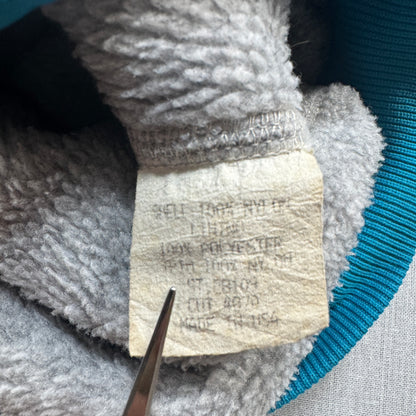 80s USA製 patagonia シェルドシンチラ 三角タグ 水色 ターコイズ ja-u-2505-055