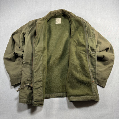 80s A2 デッキジャケット U.S.NAVY A-2 XLサイズ USA製 ja-u-2505-058