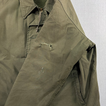 80s A2 デッキジャケット U.S.NAVY A-2 XLサイズ USA製 ja-u-2505-058