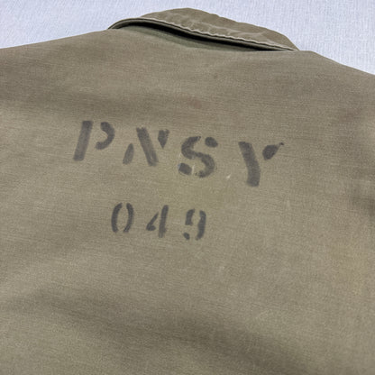 80s A2 デッキジャケット U.S.NAVY A-2 XLサイズ USA製 ja-u-2505-058