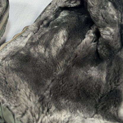 80s 米軍実物 アルファ N-2B フライトジャケット USA製 カーキ SCOVILL ja-u-2505-059