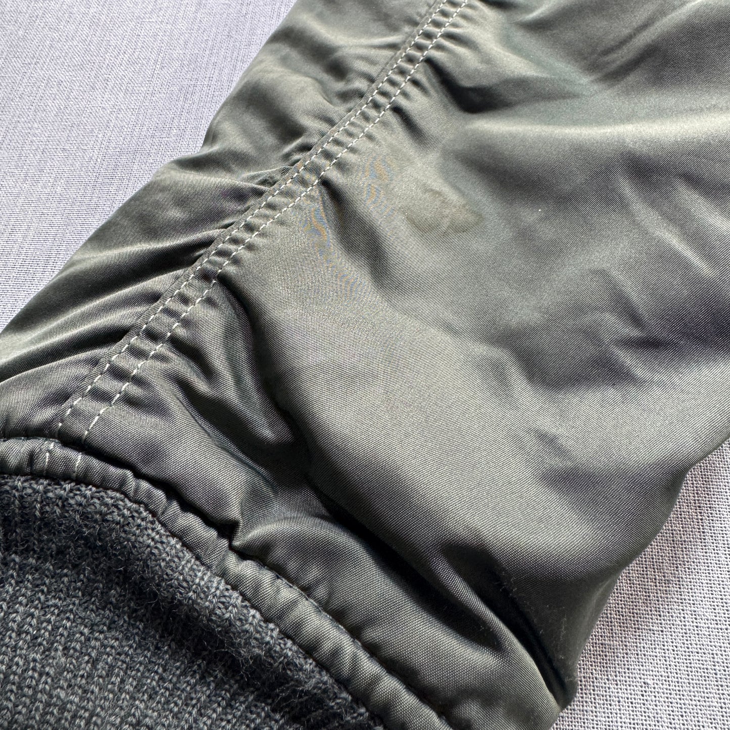 80s 米軍実物 アルファ N-2B フライトジャケット USA製 カーキ SCOVILL ja-u-2505-059