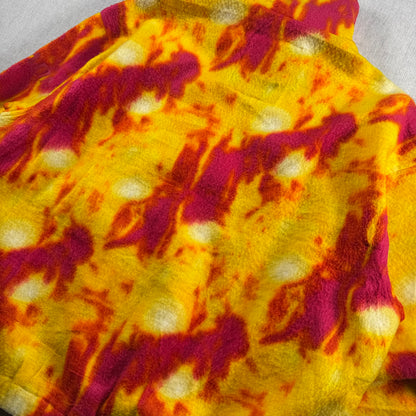 90s salomon サロモン フリース ハーフジップ ビンテージ 黄 赤 ja-u-2505-060