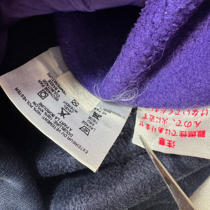 90s パタゴニア USA製 ハーフジップ フリース ネイビー パープル ja-u-2505-063