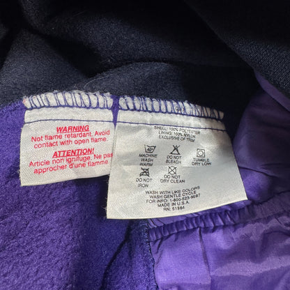 90s パタゴニア USA製 ハーフジップ フリース ネイビー パープル ja-u-2505-063