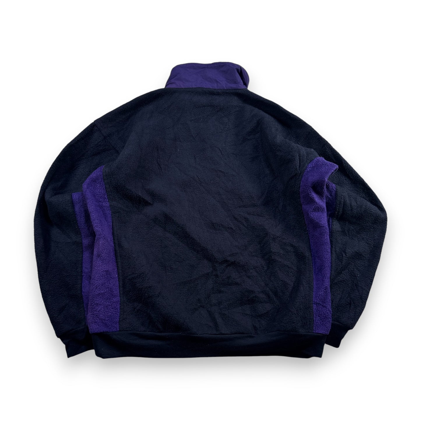 90s パタゴニア USA製 ハーフジップ フリース ネイビー パープル ja-u-2505-063