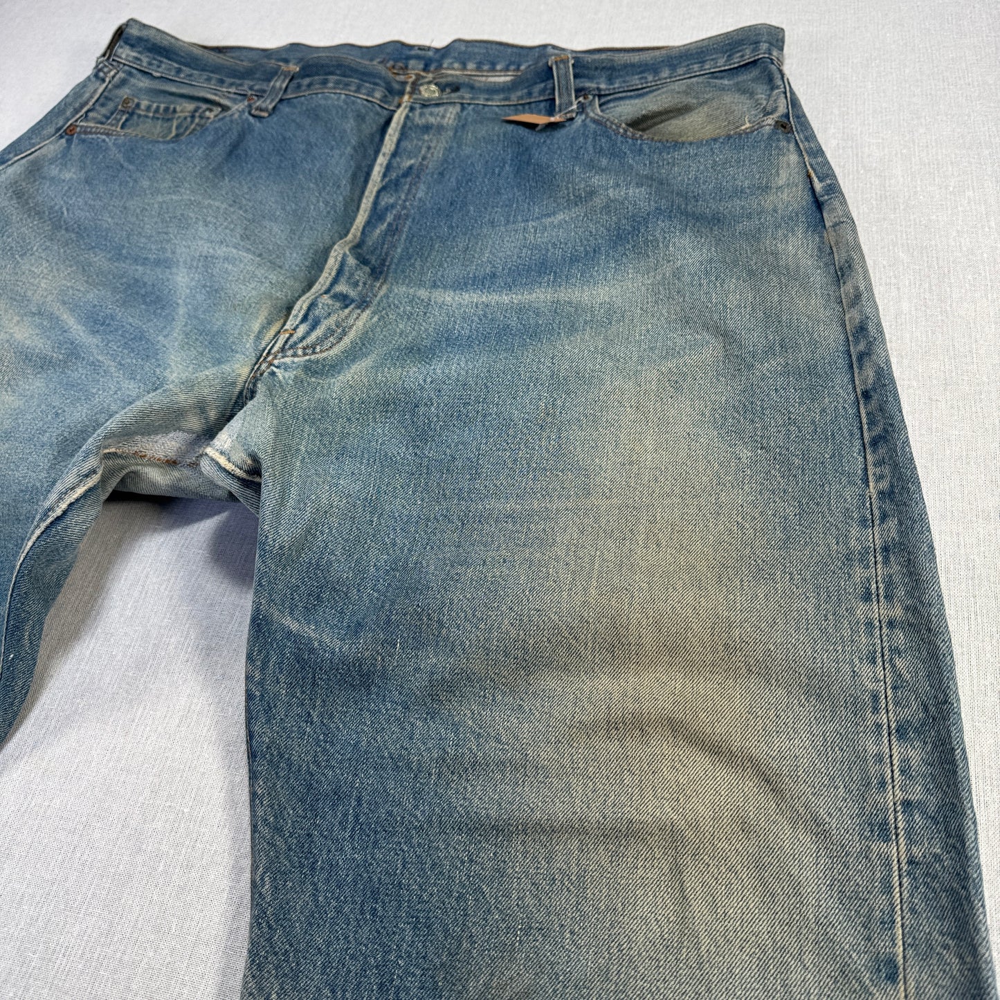70s 66後期 赤耳 リーバイス levi's 501 USA製 ボタン裏6 W46 pa-00026