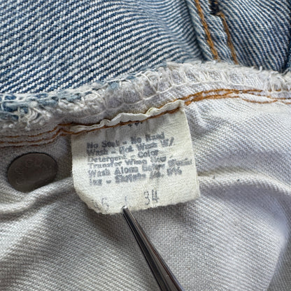 70s 66後期 赤耳 リーバイス levi's 501 USA製 ボタン裏6 W46 pa-00026