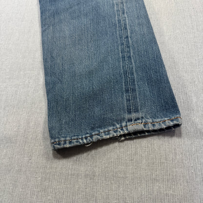 502xx bigE 66前期 ボタン裏16 Vステッチ 赤耳 60s ビンテージ pa-00025