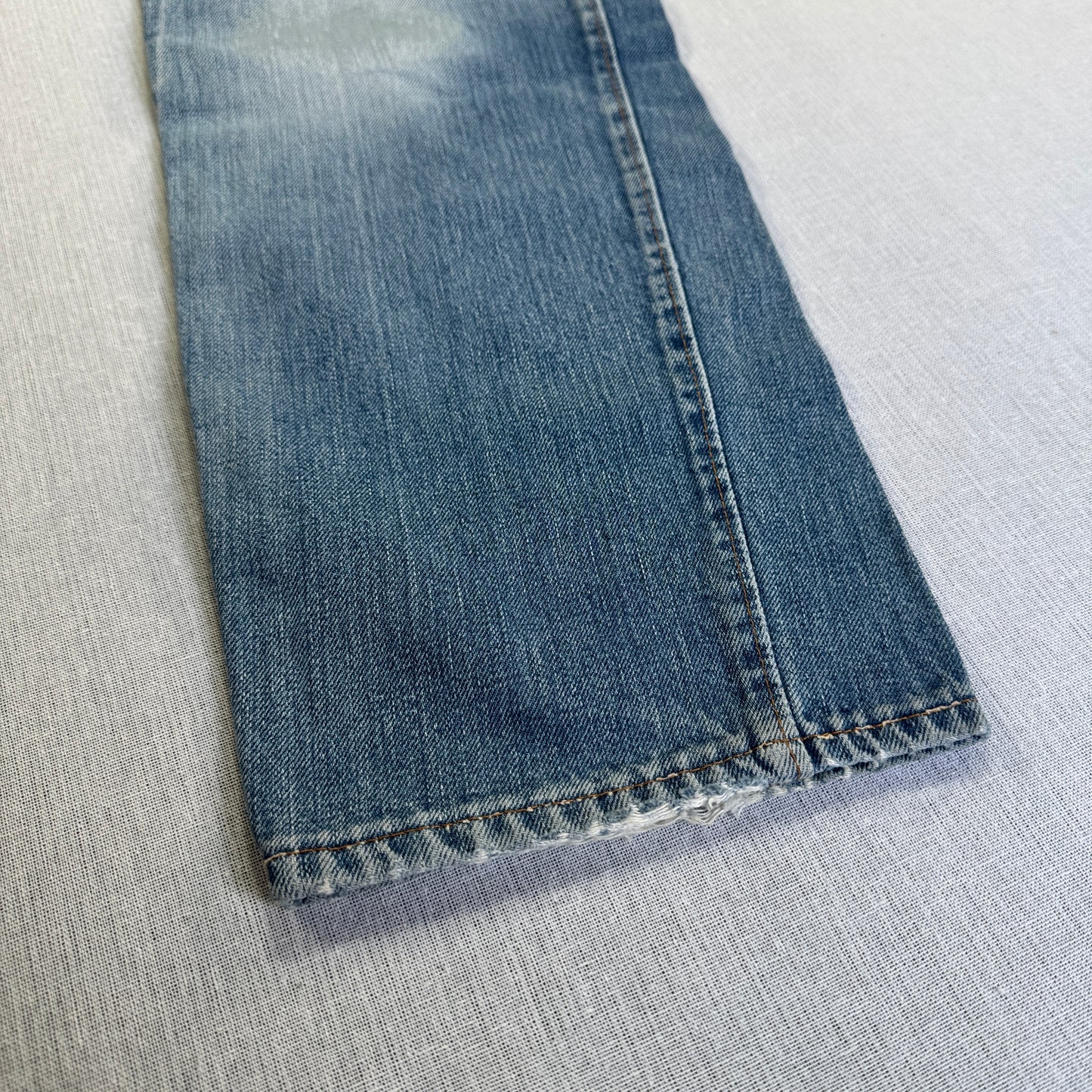 502xx bigE 66前期 ボタン裏16 Vステッチ 赤耳 60s ビンテージ pa-00025