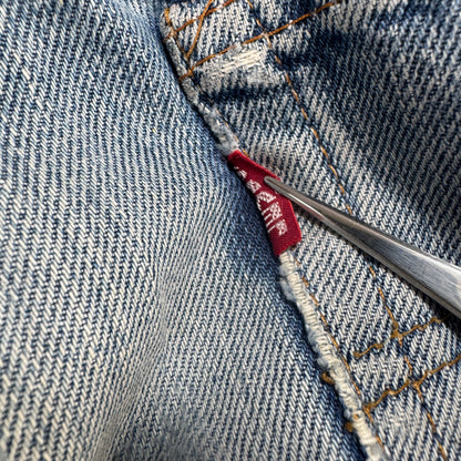 502xx bigE 66前期 ボタン裏16 Vステッチ 赤耳 60s ビンテージ pa-00025