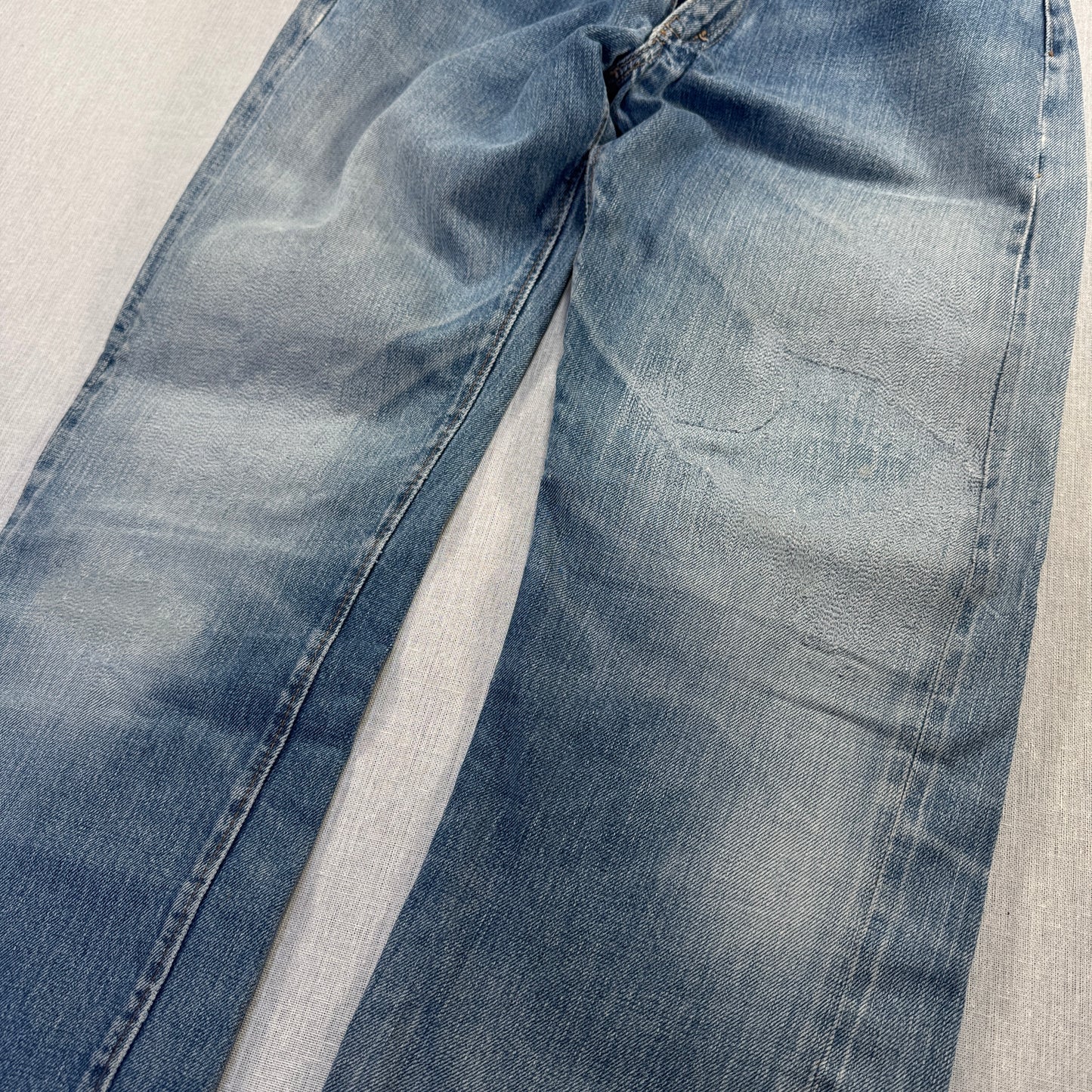 502xx bigE 66前期 ボタン裏16 Vステッチ 赤耳 60s ビンテージ pa-00025