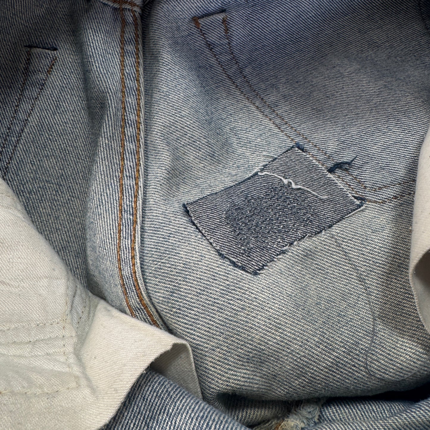 70s 66後期 赤耳 リーバイス levi's 501 USA製 ボタン裏6 w28 pa-00024