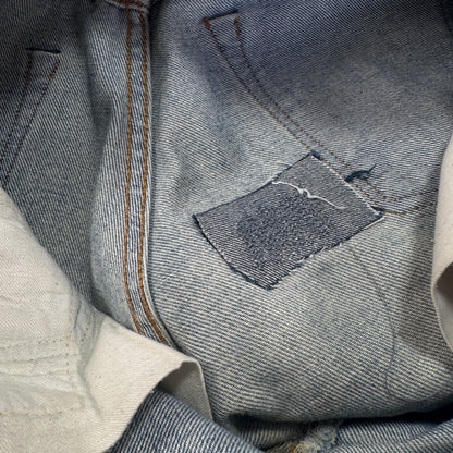 70s 66後期 赤耳 リーバイス levi's 501 USA製 ボタン裏6 w28 pa-00024